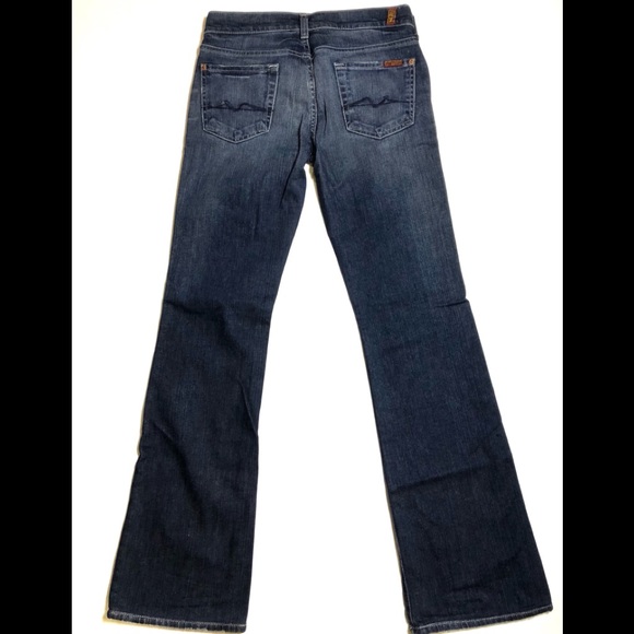 7 For All Mankind bootcut jeans 26 - Picture 6 of 7